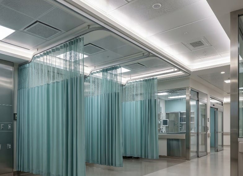 Hospital Permanent Curtains